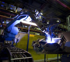 Robotic welding cell